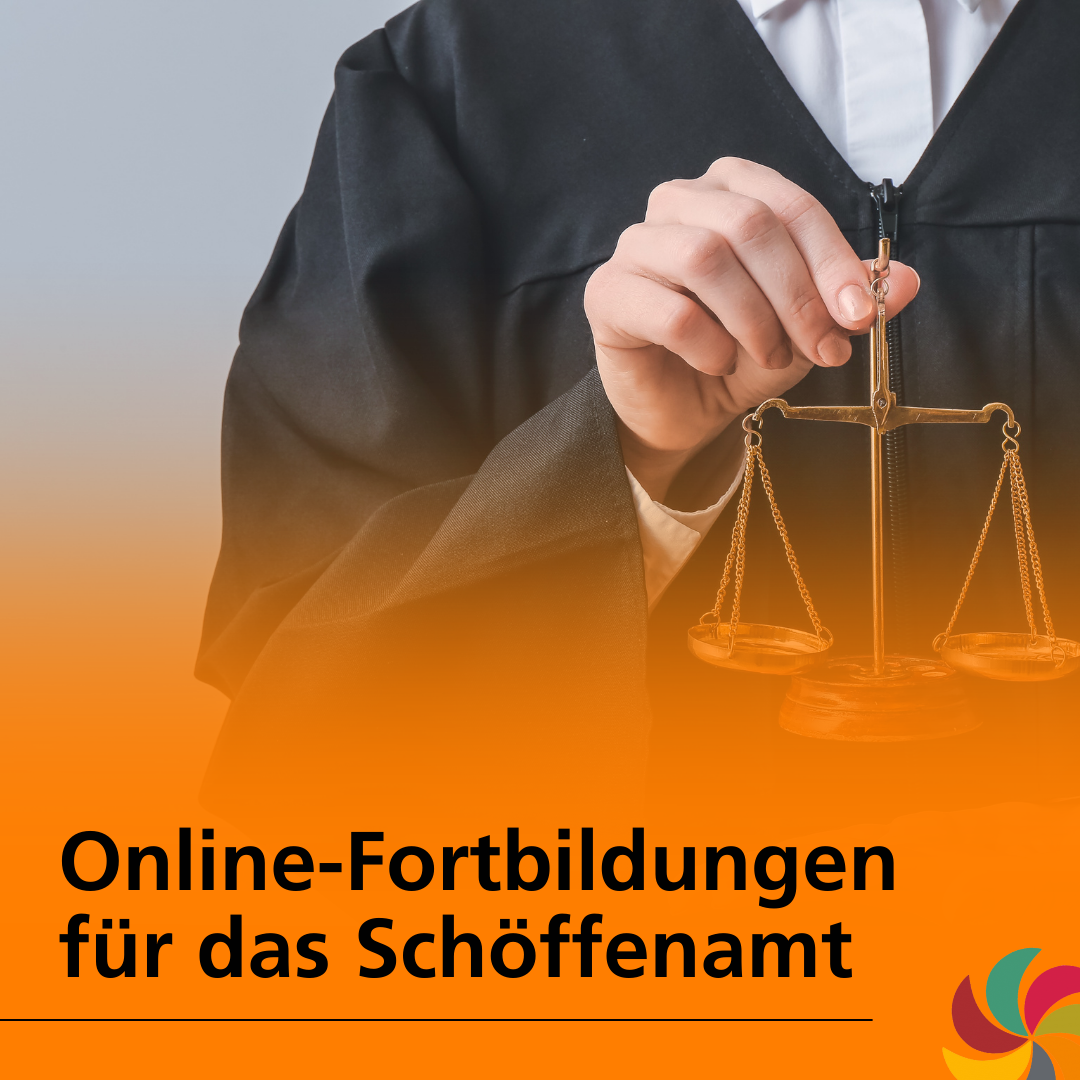 Online-Fortbildungen für Schöff:innen